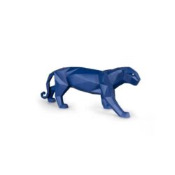 LLADRO Panther Blue Matte1
