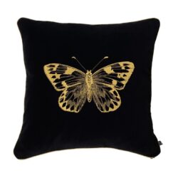 poduszka z haftem motyl